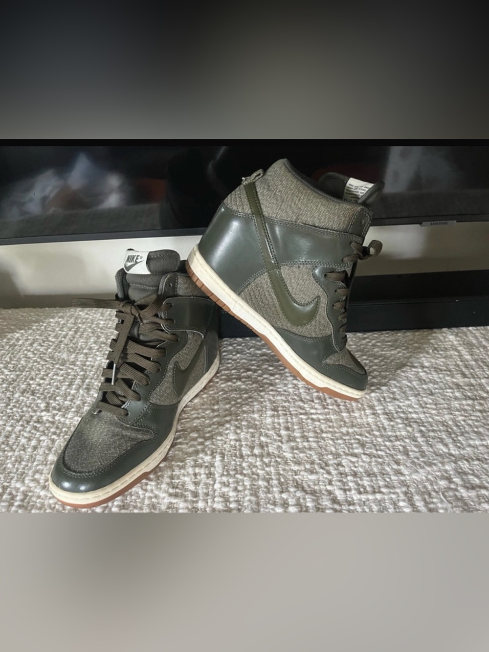 Nike Dunk Sky Hi wedge sneaker